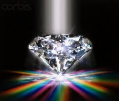 Radiating Illuminated Diamond