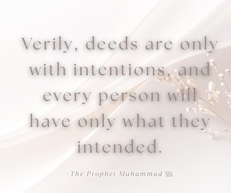 intentions fb page